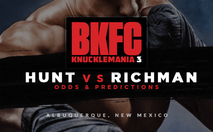 BKFC KnuckleMania 3 Odds & Predictions: Hunt vs Richman