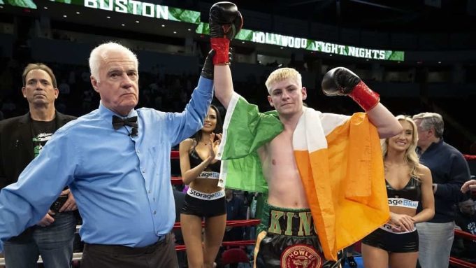Callum Walsh improves to 6-0 with second round stoppage