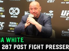 Dana White on Israel Adesanya’s KO win: "He will fight anybody" | UFC 287 Post Presser