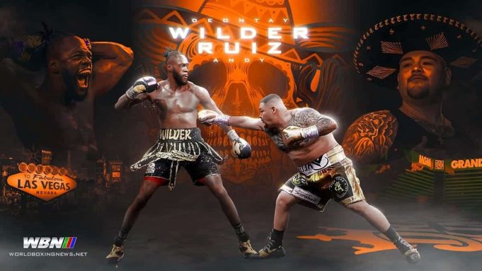 Deontay Wilder vs Andy Ruiz Jr Las Vegas poster