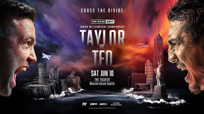 Image: Josh Taylor reacts to Teofimo Lopez's "kill"comment, dares him to try