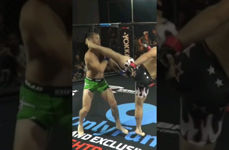 Fastest Knock Out Ever, But was It Dirty? 🤔😵🤕  #mma #ufc #boxing #kickboxing #knockout #pfl #onefc