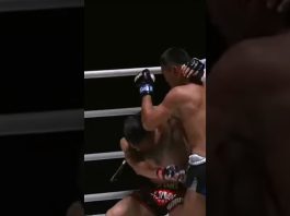 Knockout!! Brutal combination of Knees in One Championship 💣🔨😴 #mma #muaythai #ufc #boxing #knockout