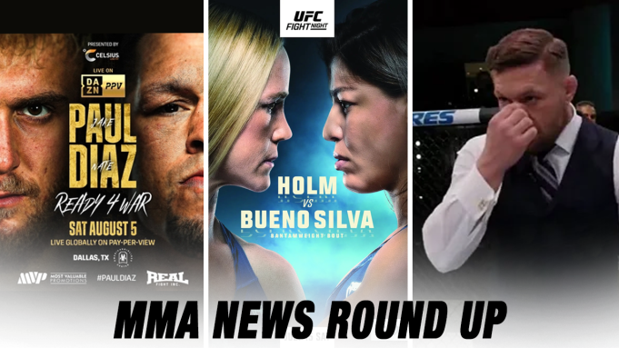 MMA News Round Up: BMF Previews Paul vs Diaz, UFC Champion Vacates Title, Conor McGregor Can Have UFC’s Favor, and More