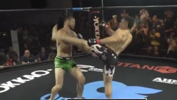 Video: Fighter Scores 1 Second KO After Apparent Fake Glove Touch At Titan FC 83