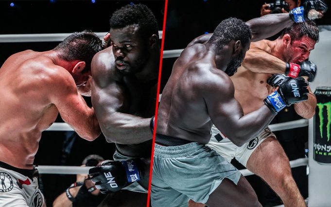 Get a ringside view of the chaotic heavyweight battle between ‘Reug Reug’ and ‘Buchecha’