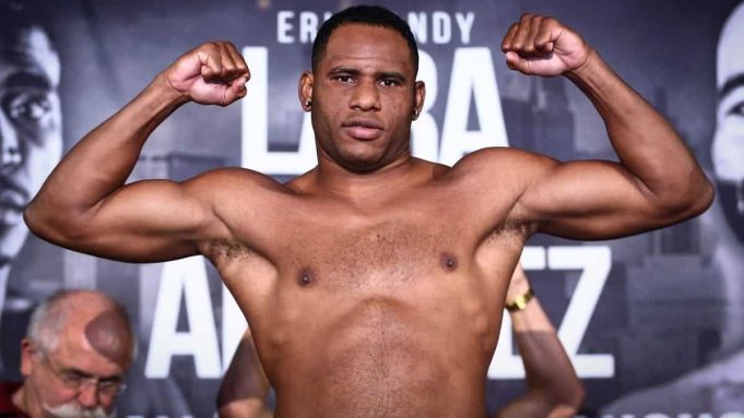 Heavyweight Frank Sanchez back in action on Canelo undercard