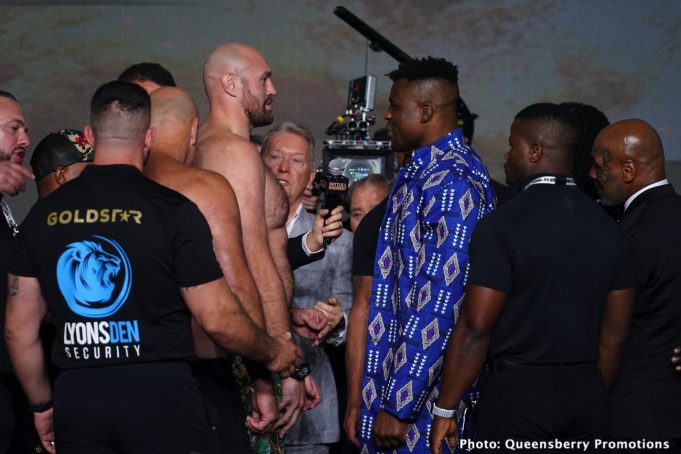 Image: Tonight’s Live Boxing Results: Fury vs. Ngannou