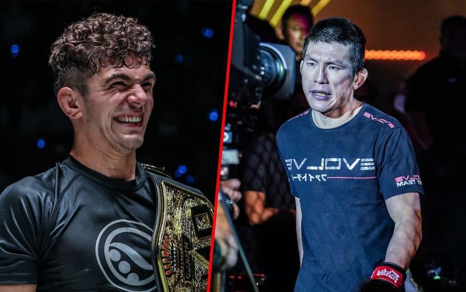 Mikey Musumeci (Left) faces Shinya Aoki (Right) at ONE Fight Night 15