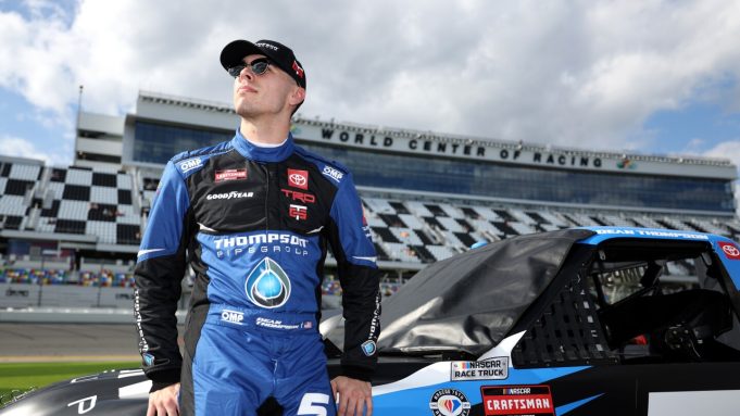 NASCAR driver trains for first kickboxing match and 'second chance' season