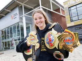 Teesside kickboxer brings home double gold medal from World Championships