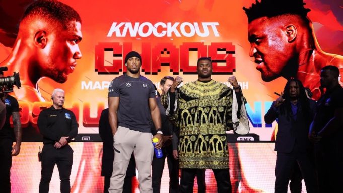Anthony Joshua vs. Francis Ngannou odds, prediction, time: March 8 fig...