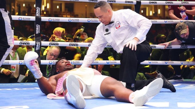 Anthony Joshua vs. Francis Ngannou: Boxing, MMA stars react to the bru...