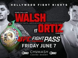 Callum Walsh remains active on June 7 against Carlos Ortiz