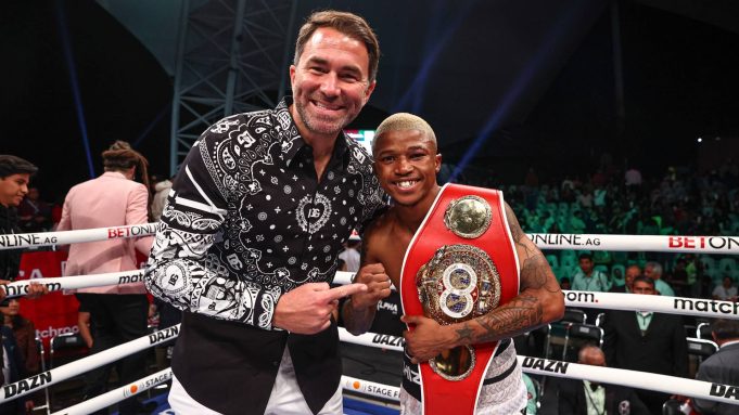 The Special One Receives 2nd IBF World Title Belt