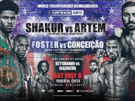Shakur Stevenson next fight July 6
